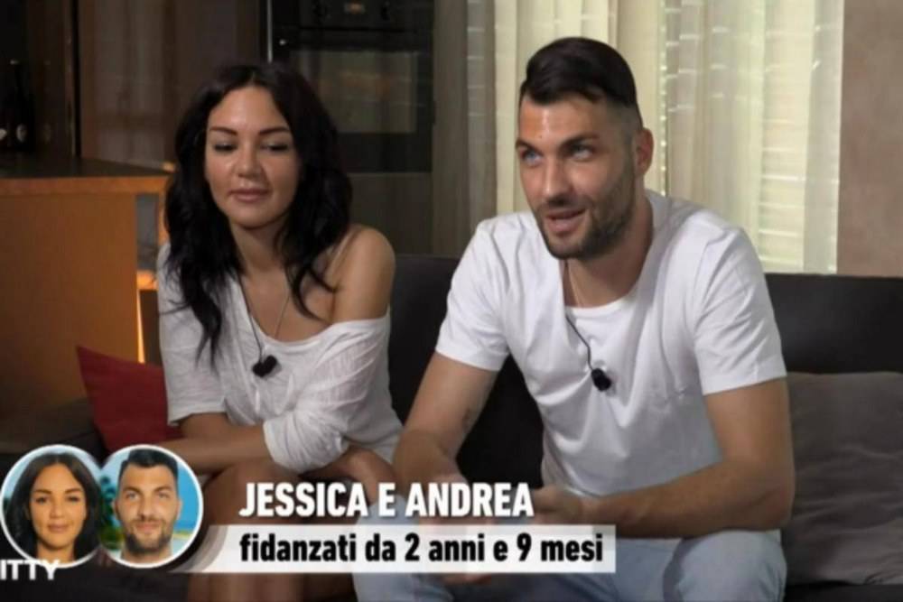 Jessica e Andrea all'Isola