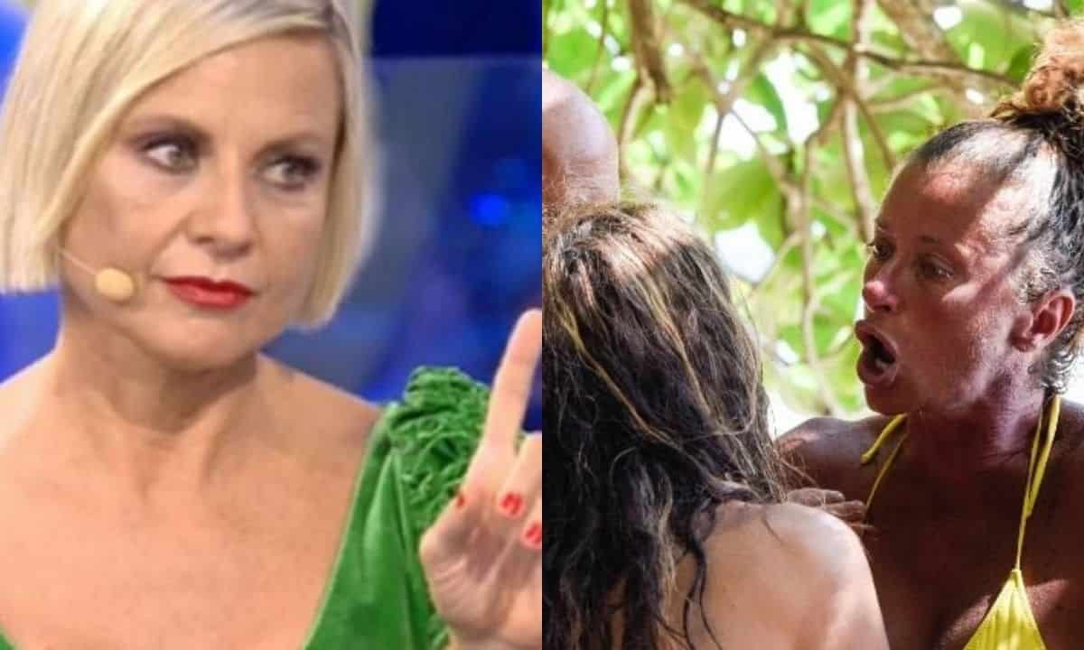 Isola Dei Famosi Antonella Elia contro naufraga Valentina Persia Fariba