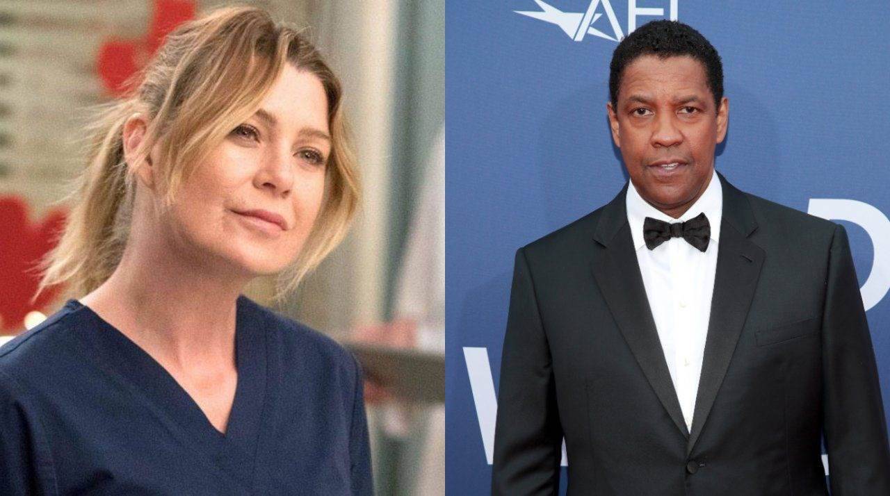 Ellen Pompeo svela un retroscena con l'attore e regista Denzel Washington