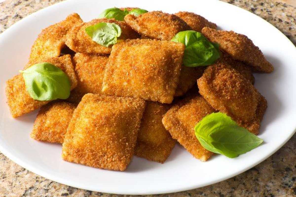 Ravioli fritti: l'aperitivo che non ti aspetti super veloce!