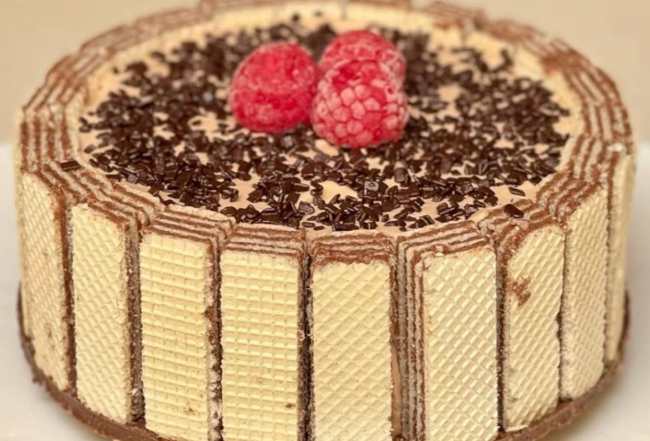 Torta gelato Wafer: una bontà velocissima da fare