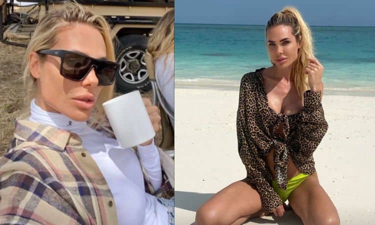 Ilary Blasi viaggio africa extra lusso