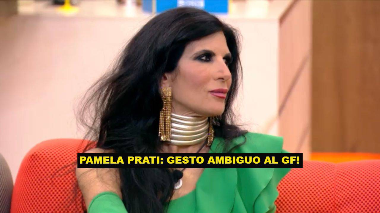 Pamela Prati, avete notato il dettaglio nel suo look? (Mediaset Play)