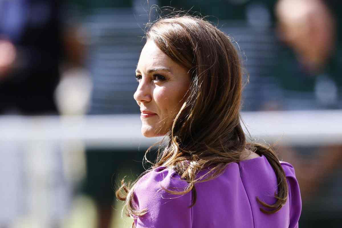 Kate Middleton Wimbledon gesto