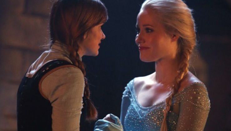 la storia di Elsa e Anna trova posto nella serie tv