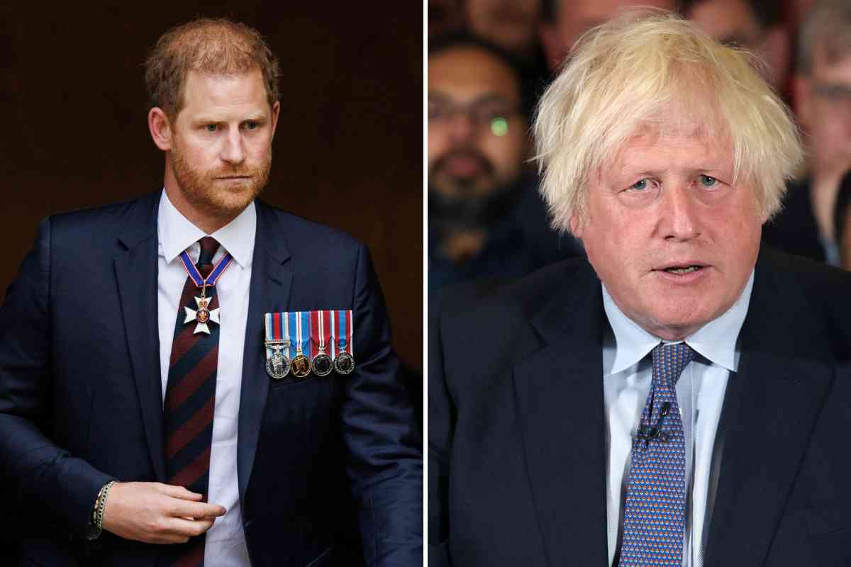 Principe Harry retroscena Boris Johnson